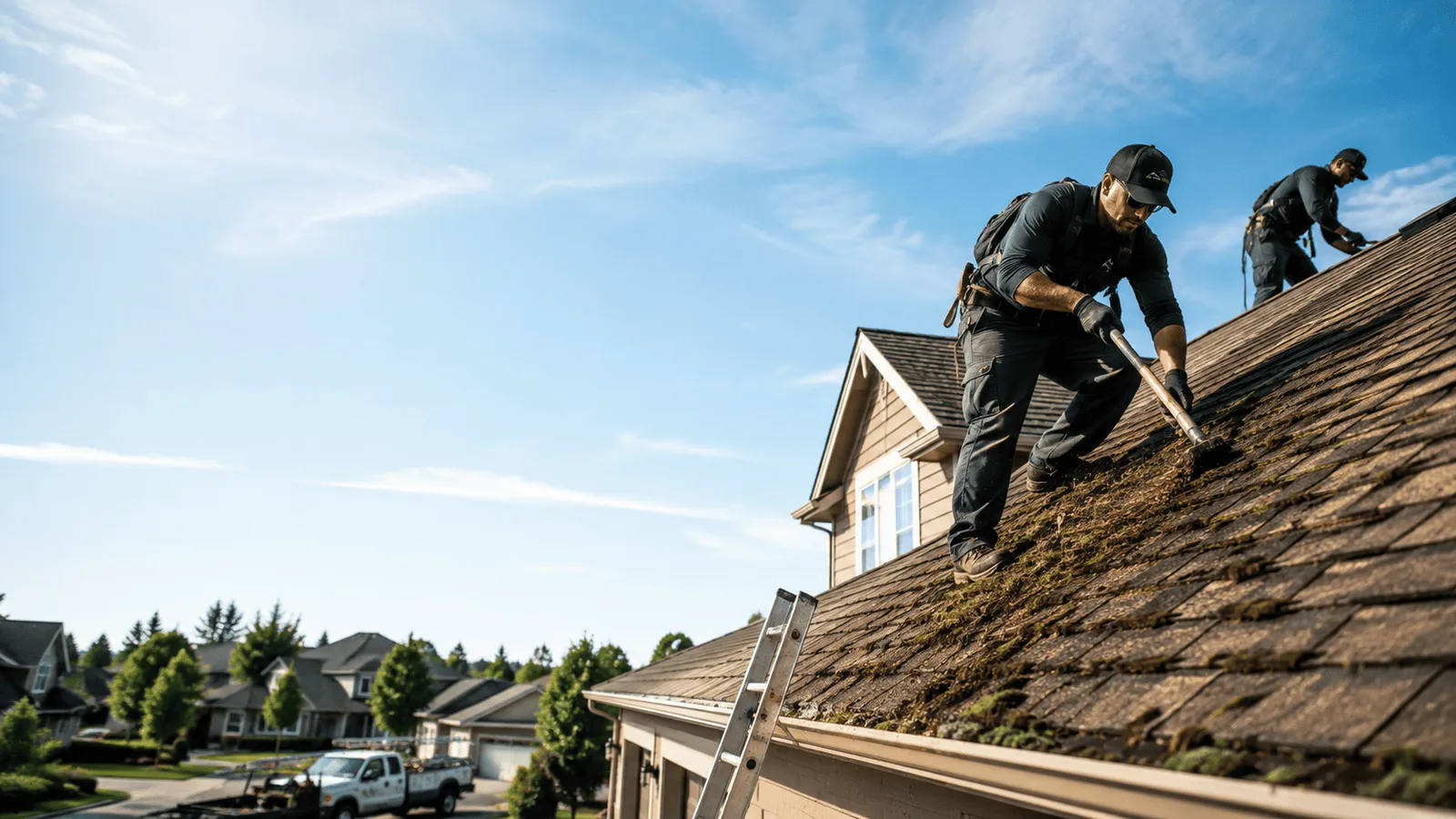 Roof Moss Removal in Yoder, CO near me
